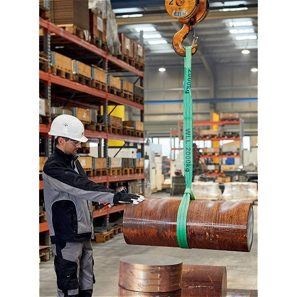 3.000kg Yale HBD Hebeband zweilagig, beiderseits mit verstärkter Schlaufe