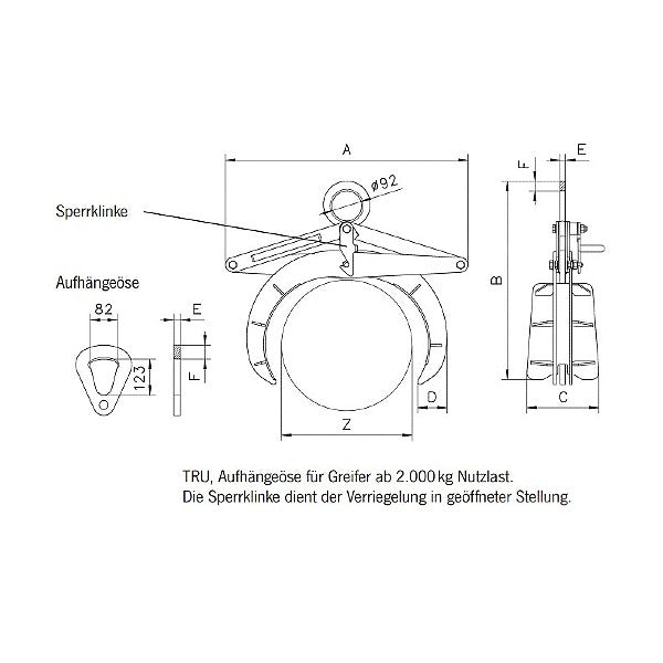 Tigrip® TRU Rundmaterialgreifer