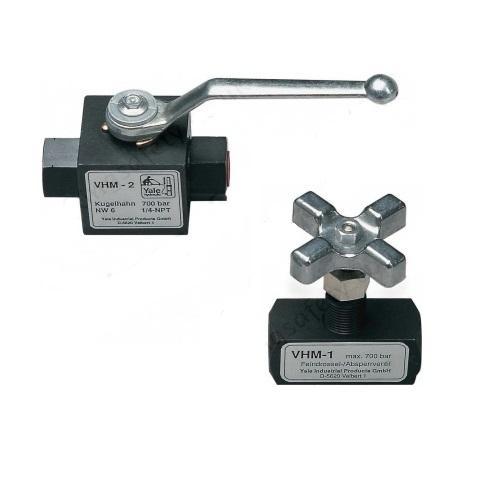 yale feindrossel absperrventile vhm