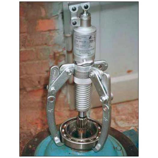 yale hydraulische abzieher mit integrierter hydraulik bmz