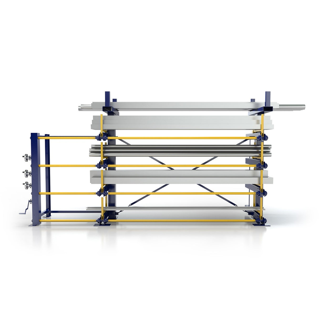 RR-Industrietechnik RRA-E Roll-Aus-Regal einseitig