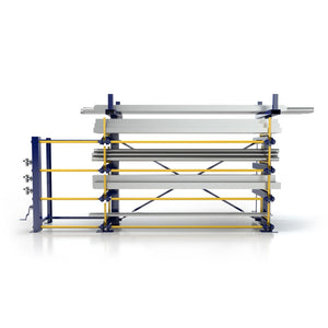 RR-Industrietechnik RRA-E Roll-Aus-Regal einseitig